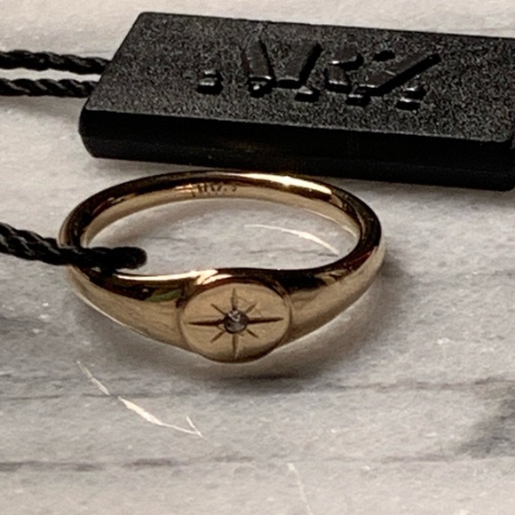 Stainless Steel Ring Size 5 - Picture 2 of 3